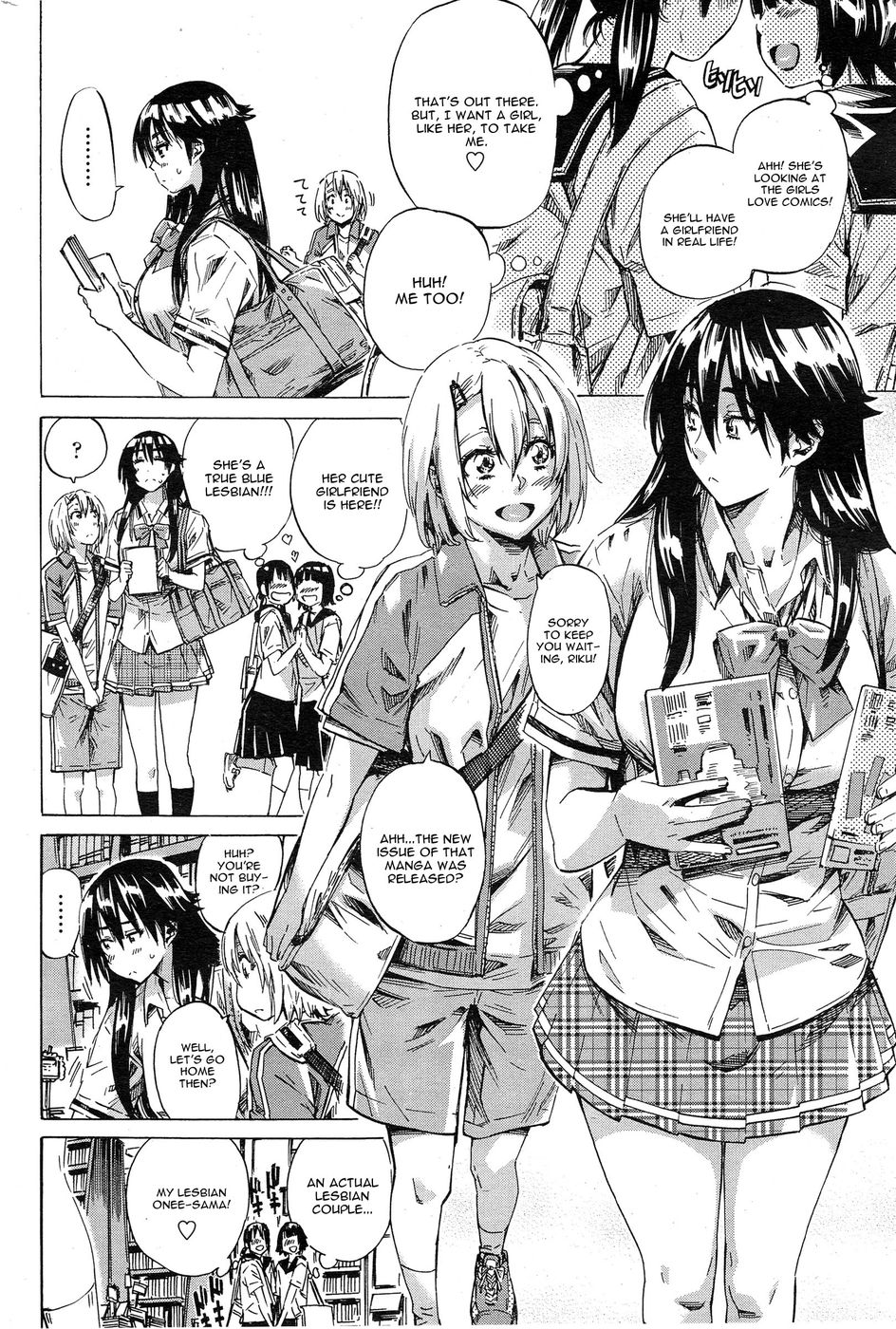 Hentai Manga Comic-Yuri Suki Kanojo Ha Yuri Kanojo Ga Dekinai-Chapter 5-2